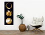 Wallity Cuadro Decorativo en Lienzo PC297 Multicolor 30 x 80 cm